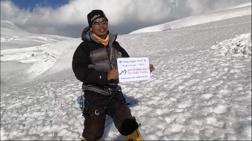 Ascension du Dhaulagiri à 8167 metres au Népal